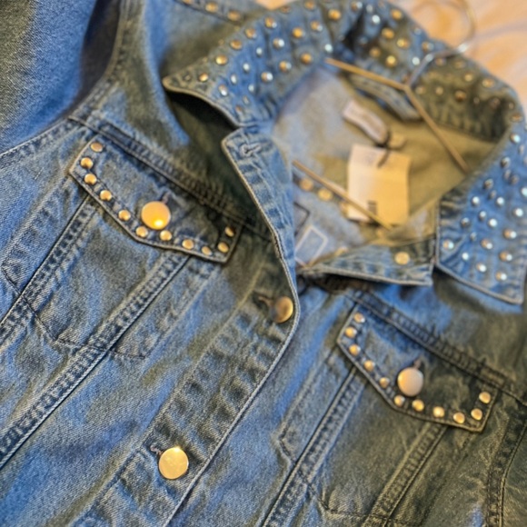 Samantha Sipos “You Are My Sun” Denim Jacket, NEW - Picture 10 of 16